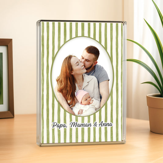7792RFR2 plaque en acrylique rectangulaire personnalisee avec photo maman papa je taime 7792r3qca