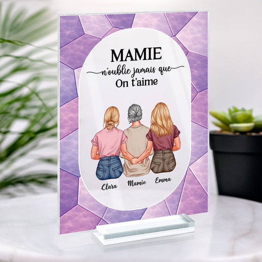 7798RFR1 n_oublie jamais que je taime plaque en acrylique personnalisee maman mamie avec support 7798rcvma_2_05f8ec46 70db 43ce b9ba b51308ff0987