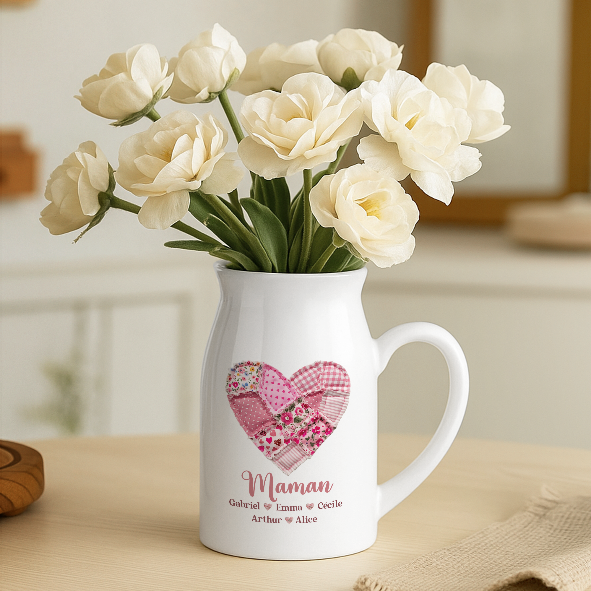 7809OFR2 amour de mamie vase personnalise mamie maman 7809o