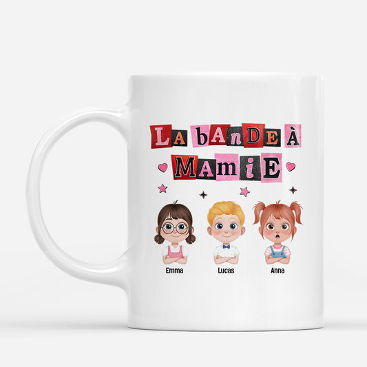 7811MFR1 la bande a papy mamie mug personnalise style collage 7811m8pwb