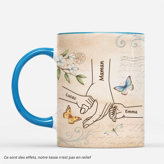 7812MFR1 tenir la main de maman papa mug personnalise avec enfant 7812m3vwa_1