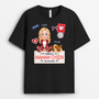 7816AFR1 meilleure maman chien du monde tee shirt personnalise chien 7816acfmc