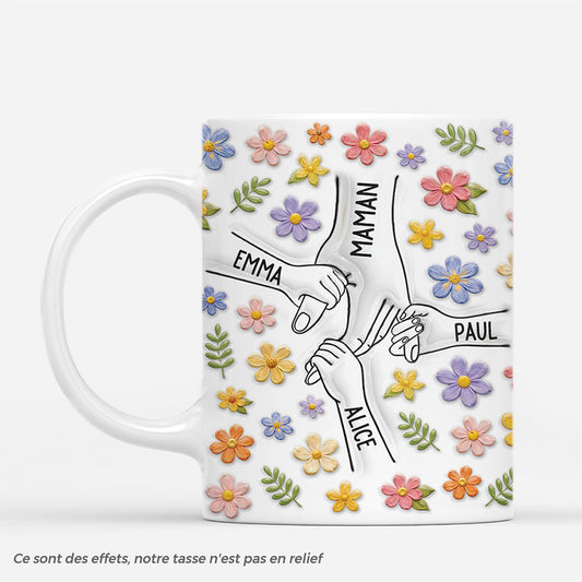 7821MFR1 effet dimpression 3d tenir ta main mug personnalise mamie maman 7821mcvca