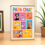 7835RFR2 maman chat plaque en acrylique personnalisee rectangulaire 7835r6xmd