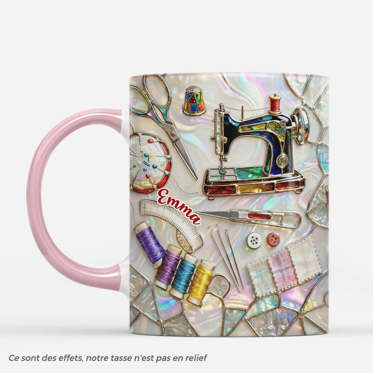 7848MFR1 effet dimpression 3d cadeau pour passionne de couture mug personnalise mamie maman 7848m6paa