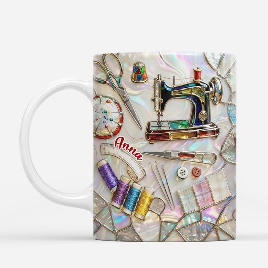 7848MFR2 effet dimpression 3d cadeau pour passionne de couture mug personnalise mamie maman 7848m6paa