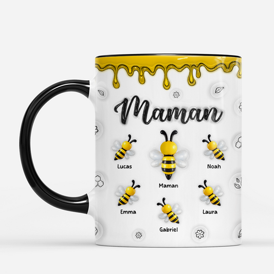 7865MFR2 effet dimpression 3d cadeau fete des grands meres mug personnalise mamie maman douce 7865m8fma