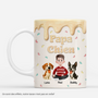 7870MFR1 effet dimpression 3d papa chien mug personnalise chien pastel 7870m8fcc