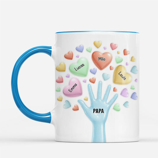 7871MFR1 effet dimpression 3d les coeurs de maman papa mug personnalise famille 7871mtvwa_2