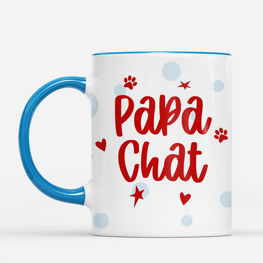 7899MFR2 maman chat avec amour mug personnalise chat 7899m3fad
