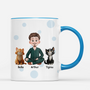 7899MFR3 maman chat avec amour mug personnalise chat 7899m3fad
