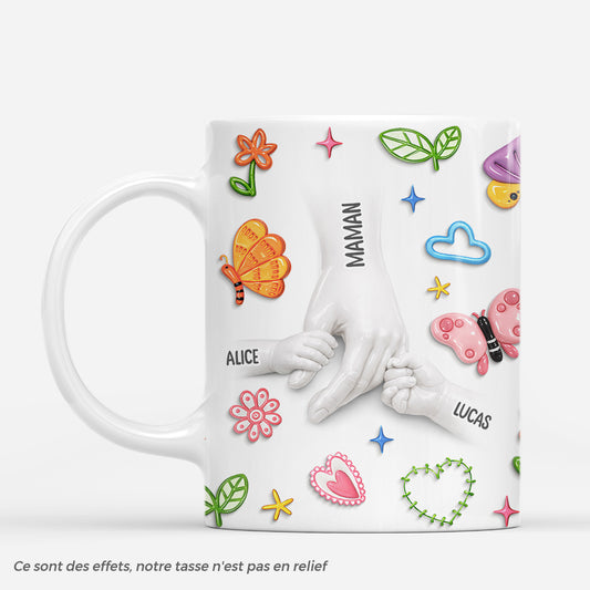 7907MFR1 effet dimpression 3d tenir sa main mug personnalise maman mamie avec fleur 7907m6pna_505dcfad 6391 4331 855d c2c934f34b5b