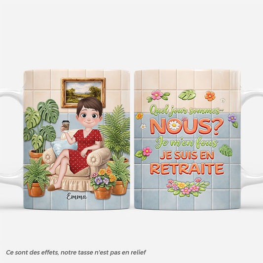 7912MFR1 detente au jardin mug personnalise retraite femmehomme 7912m6vma