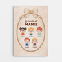 7917CFR1 ses petits enfants toile personnalisee maman mamie 7917c8xha