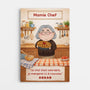 7925CFR1 chef adorable toile personnalisee maman mamie 7925cspza