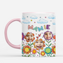 7931MFR2 ses jolies fleurs mug personnalise papy mamie avec photo 7931mtfhb