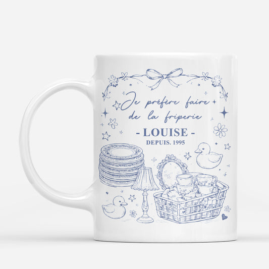7934MFR1 je prefere faire de la friperie mug personnalise femme 7934msyna