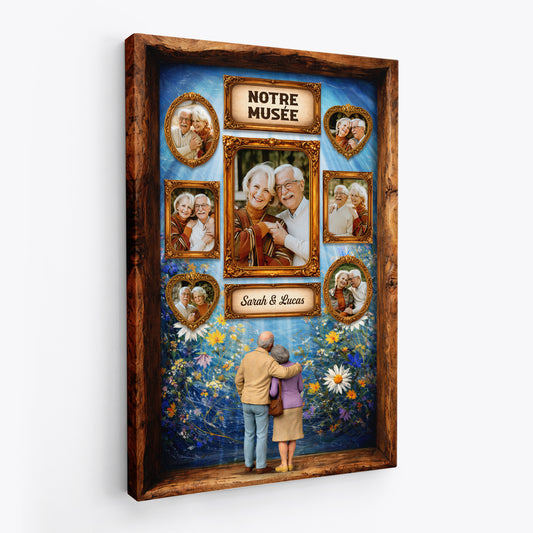 7944CFR2 effet dimpression 3d notre musee mug couple personnalise dessin avec photo 7944cspwg
