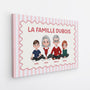 7945CFR1 notre famille avec chat et chien toile personnalisee famille animaux 7945c3vmf_2