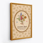 7951CFR2 effet dimpression 3d le jardin de maman vintage toile personnalisee mamie maman 7951ccpca