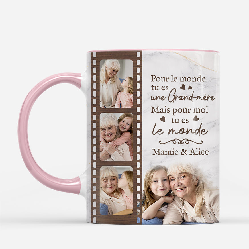 7952MFR2 tu es notre monde mug personnalise maman mamie 7952m8qna
