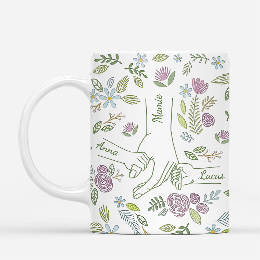 7967MFR2 effet dimpression 3d cadeau enfant pour maman mug personnalise maman mamie 7967m3qta