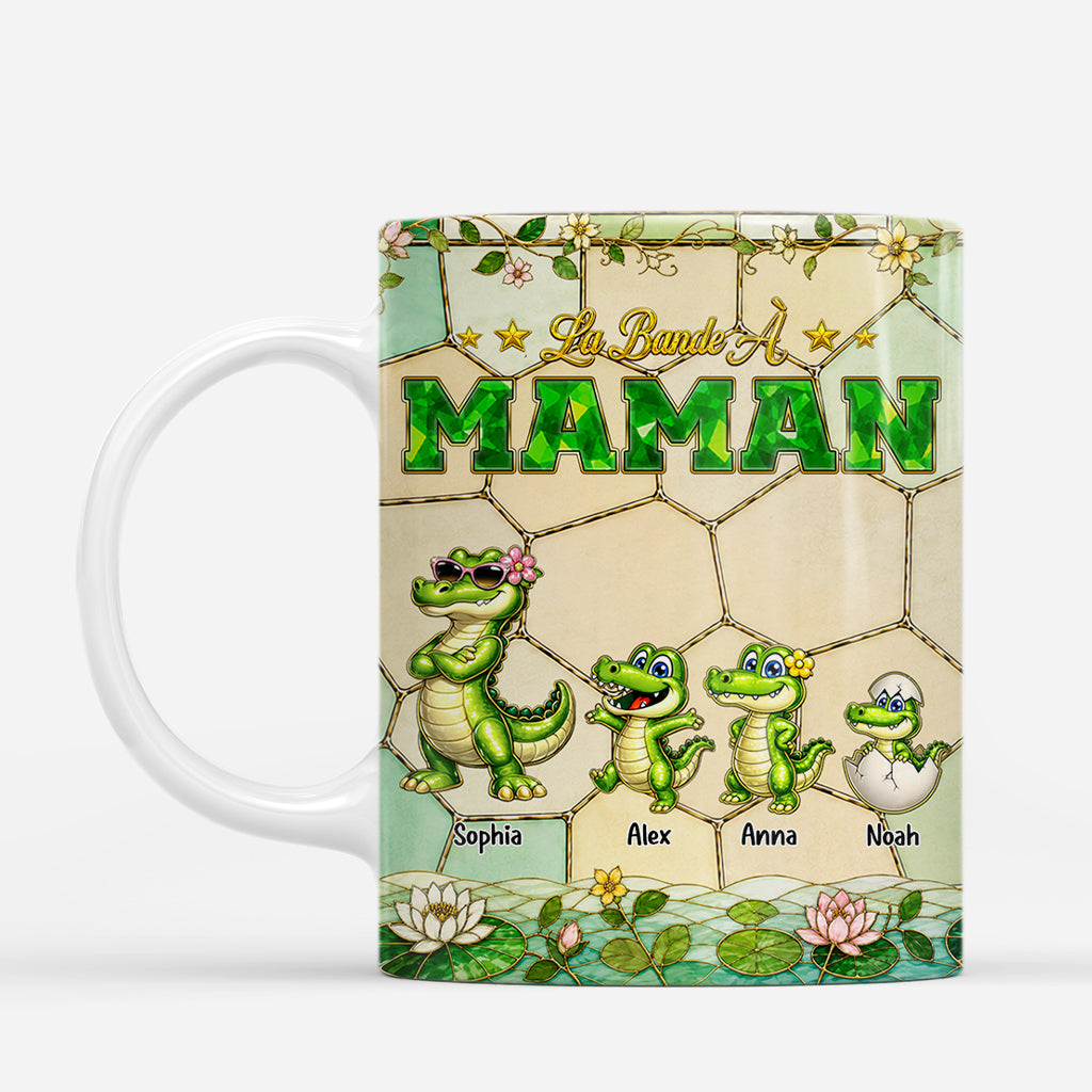 7992MFR2 la bande de papa crocodile mug personnalise papa maman 7992msp1a