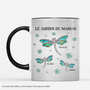7997MFR1 le jardin de maman libellule mug personnalise maman mamie 7997m8fma