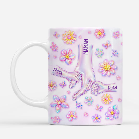 8002MFR2 effet dimpression 3d mug personnalise maman mamie joli cadeau pour elle 8002mspza