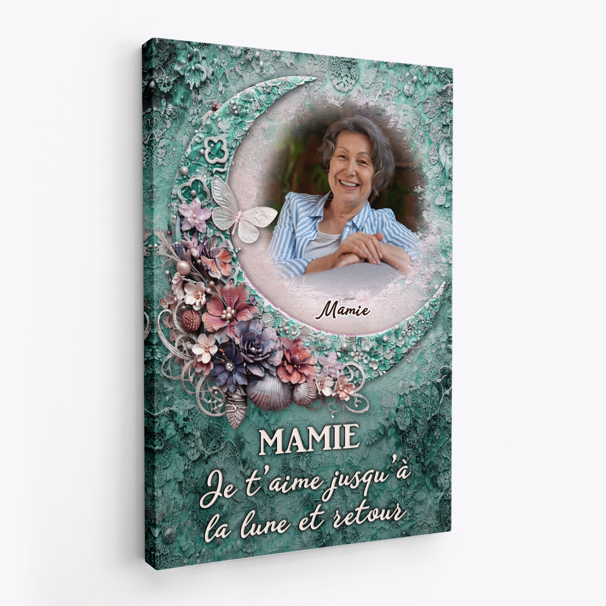 8006CFR2 je taime jusqua la lune toile personnalisee maman papa enfant 8006c6pwa