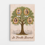 8009CFR1 notre arbre damour toile personnalisee famille avec photo 8009c6fwi