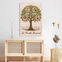 8009CFR3 notre arbre damour toile personnalisee famille avec photo 8009c6fwi