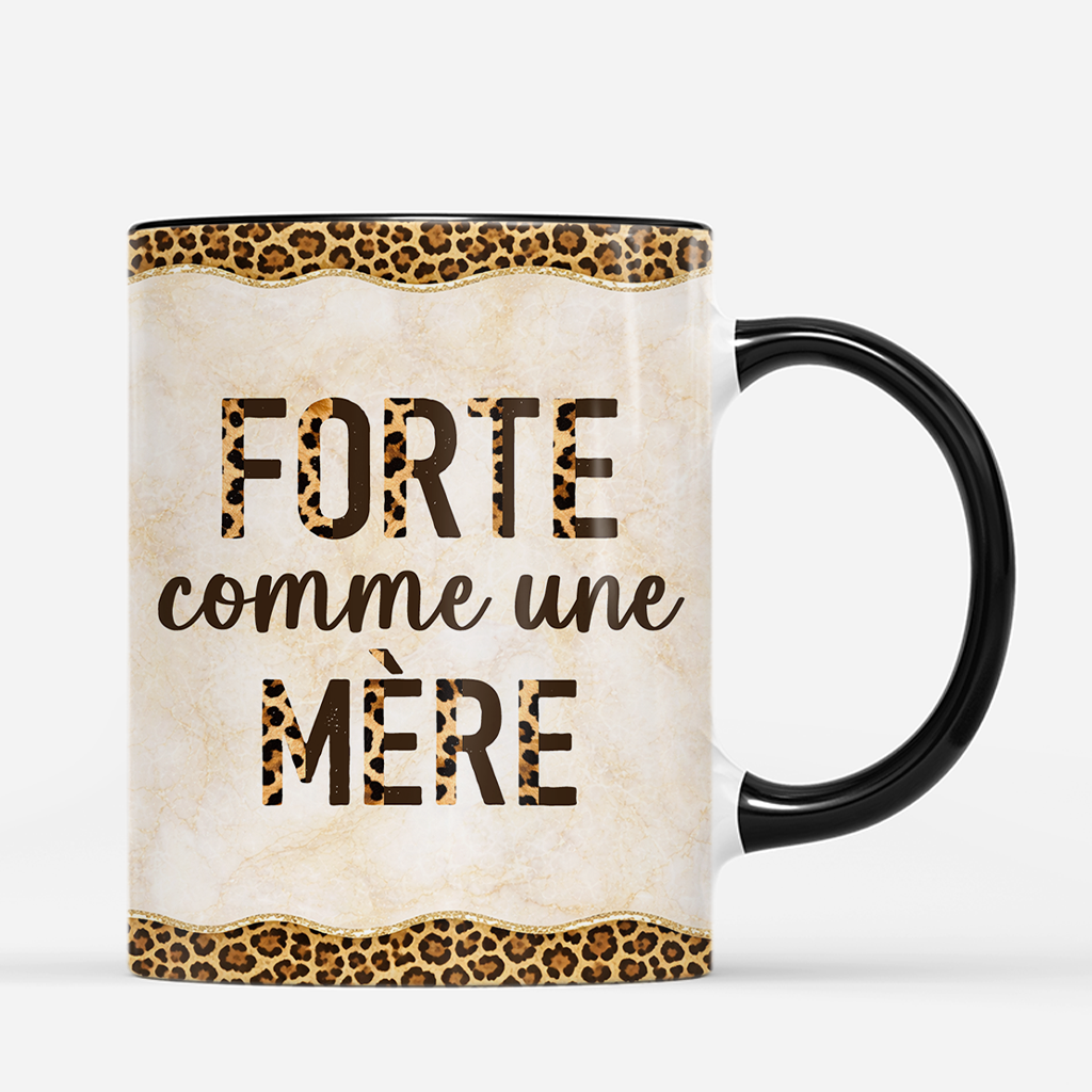 8019MFR3 forte comme une mere mug personnalise maman 8019maf5a