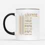 8022MFR2 etre legende papa papy mug papa papy 8022m8phb