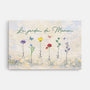 8042CFR1 le jardin de mamie style pastel a lhuile toile personnalisee mamie maman 8042ctqta