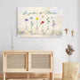 8042CFR3 le jardin de mamie style pastel a lhuile toile personnalisee mamie maman 8042ctqta