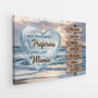 8044CFR2 les petits enfants mappellent papy mamie toile personnalisee famille 8044ctqhb