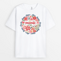 8047AFR1 effet dimpression 3d le jardin de mamie t shirt personnalise mamie maman 8047asyha