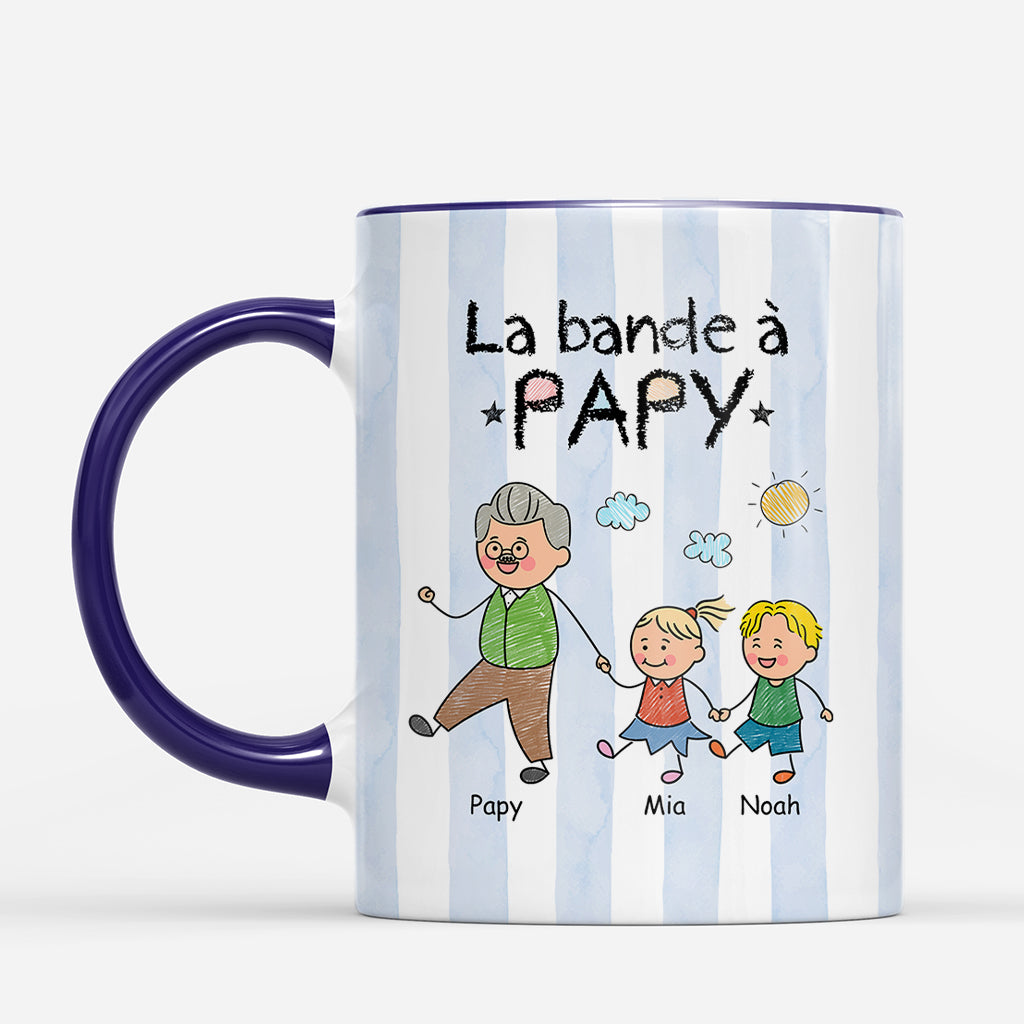 8053MFR2 la bande a maman mamie papa papy mug personnalise famille 8053m8p8a