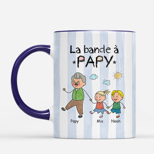 8053MFR2 la bande a maman mamie papa papy mug personnalise famille 8053m8p8a
