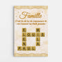 8062CFR1 effet dimpression 3d amour ne finit jamais toile mots croises famille personnalise 8062ccqzi