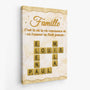 8062CFR2 effet dimpression 3d amour ne finit jamais toile mots croises famille personnalise 8062ccqzi
