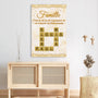 8062CFR3 effet dimpression 3d amour ne finit jamais toile mots croises famille personnalise 8062ccqzi