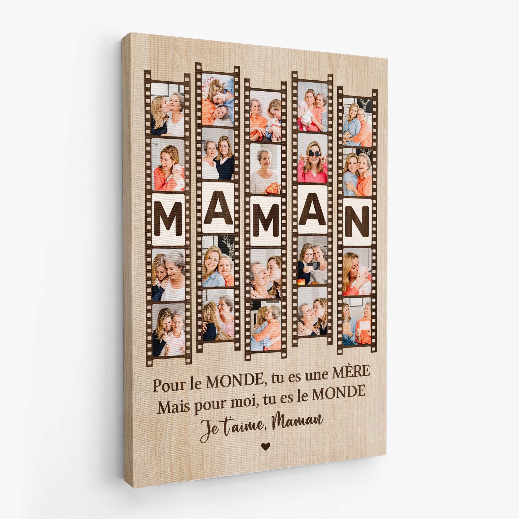 8067CFR1 maman papa est le monde toile avec photo personnalisee 8067c3vab_2