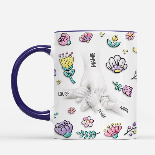 8070MFR2 effet dimpression 3d fleurs pour toi mug personnalise maman mamie 8070m6pna
