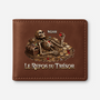 8132JFR1 effet dimpression 3d repos du tresor portefeuille cuir personnalise homme 8132j6xmb