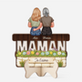 8145QFR1 plaque bois personnalisee mamie maman je taime 8145qyna