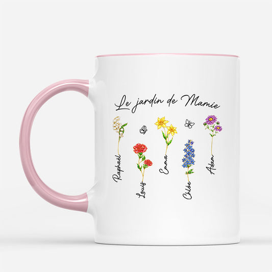 8171MFR1 jardin de maman et prenom enfant mug personnalise maman mamie 8171m8v5a_2
