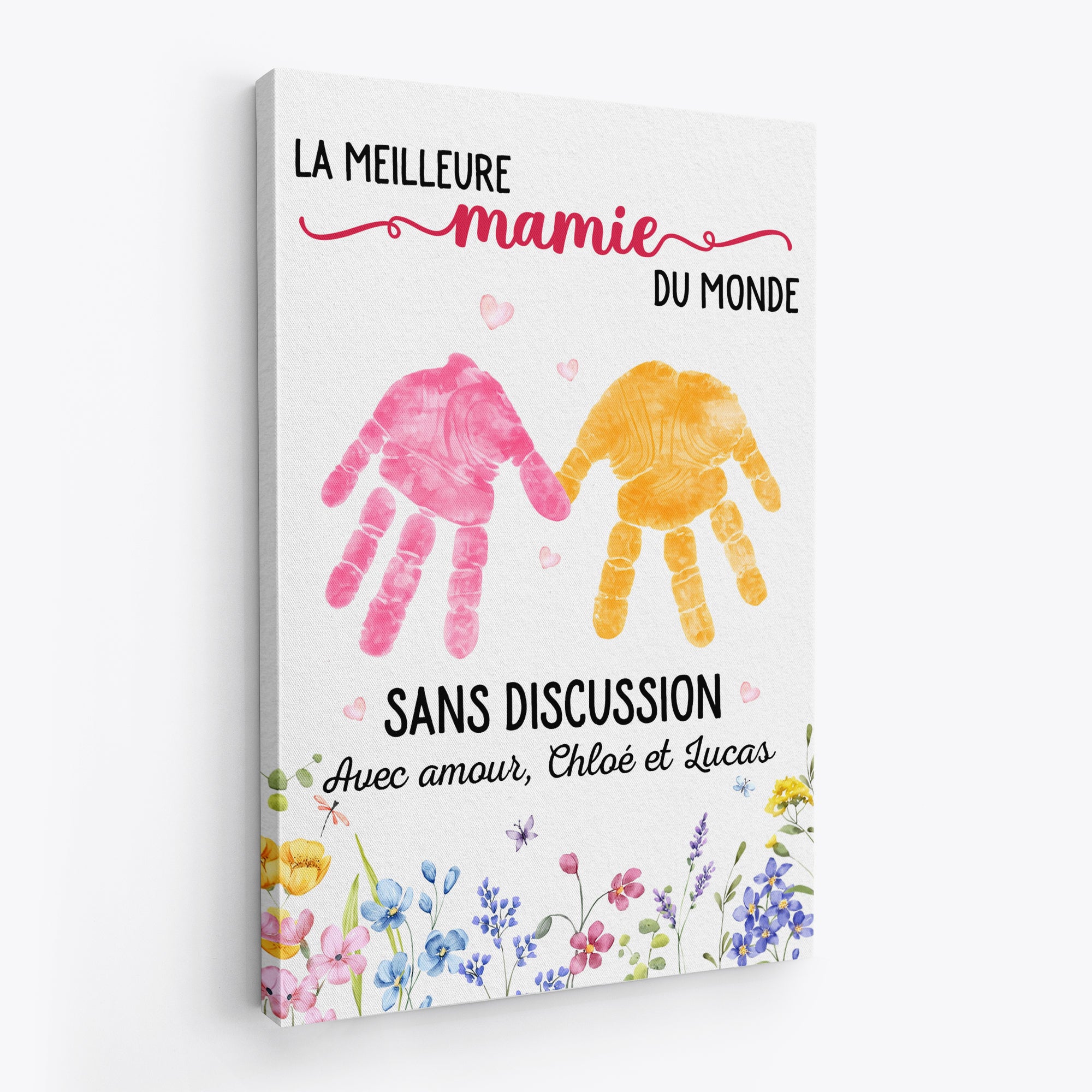 8177CFR2 meilleure maman du monde tableau personnalise pour mamie maman 8177cnpaa