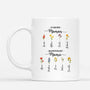 8192MFR1 dabord maman ensuite mamie avec jardin de fleur mug a personnaliser 8192m8v5a_2